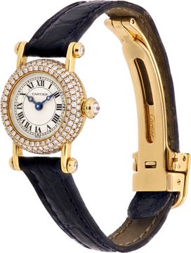 Cartier Diabolo 14711 18k Yellow Gold 21mm Quartz watch