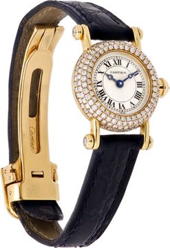Cartier Diabolo 14711 18k Yellow Gold 21mm Quartz watch