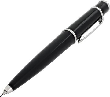Cartier Diabolo Black x Silver Stationery Mechanical Pencil