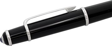 Cartier Diabolo Black x Silver Stationery Mechanical Pencil