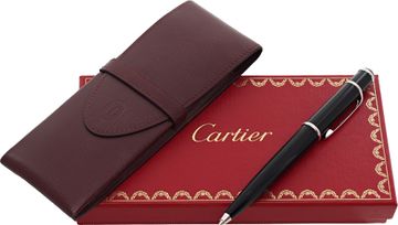 Cartier Diabolo Black x Silver Stationery Mechanical Pencil