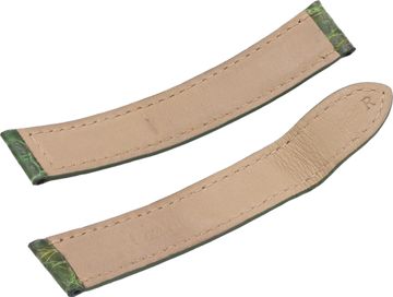 Cartier Green Alligator strap (15mm x 14mm)