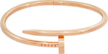 Cartier Just un Clou Classic bracelet in 18k rose gold. Size 17. Cartier Just un Clou Classic bracelet in 18k rose gold. Size 17. Bracelet Collection