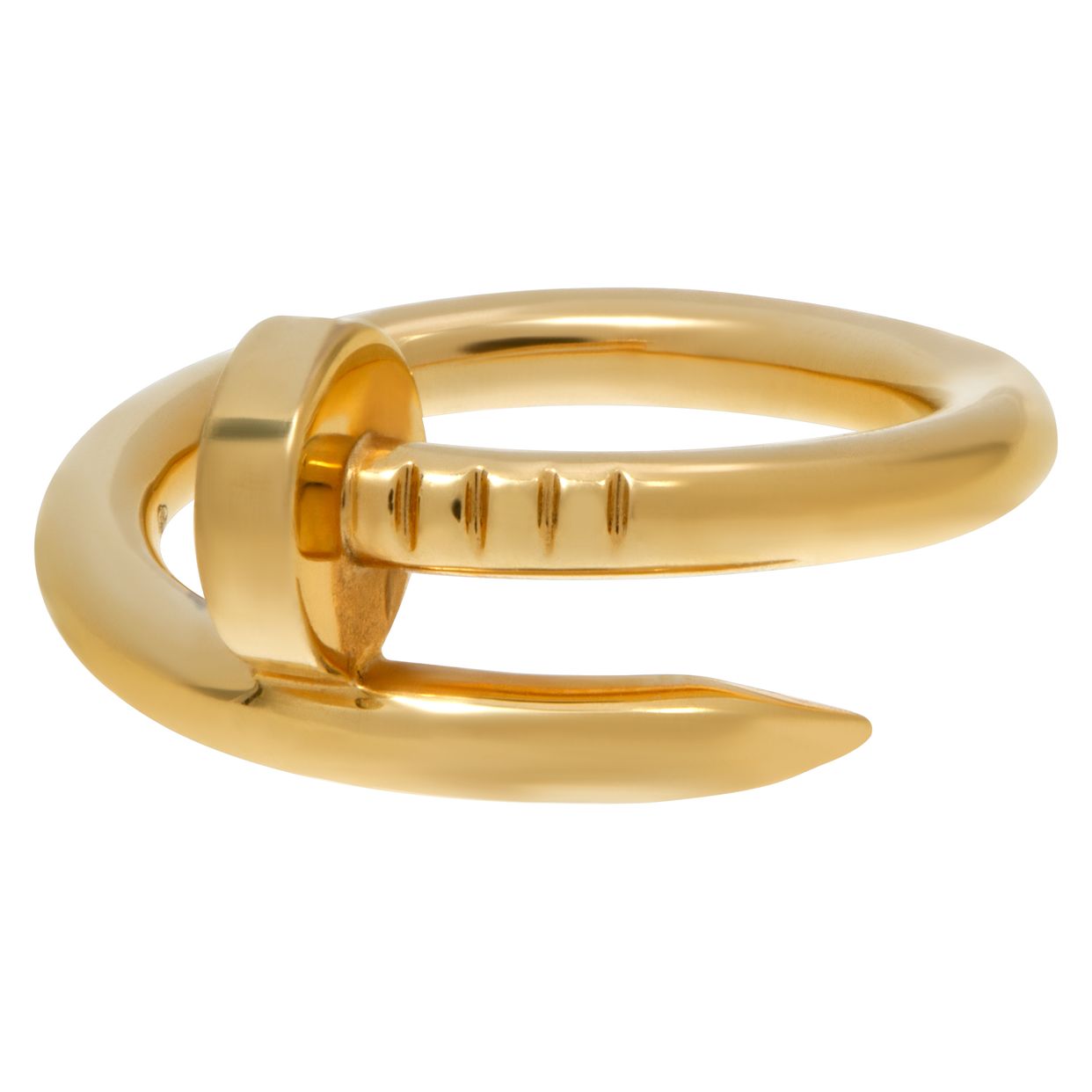 洗練ジュエリー【Cartier】Juste un Clou ring Yellow Gold SM CRB4225900 - Juste un Clou ring, small model - Yellow gold