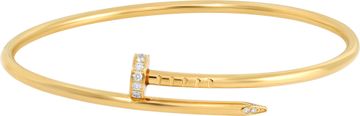 Cartier Juste un Clou 18k yellow gold with diamonds small model