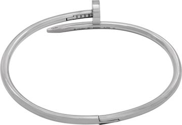 Cartier Juste un Clou Bracelet in White Gold