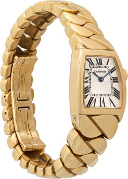Cartier la dona 2904 18k rose gold 21.5mm Quartz watch