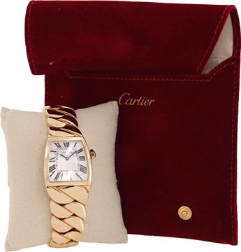 Cartier la dona W640010H 18k 34mm Quartz watch