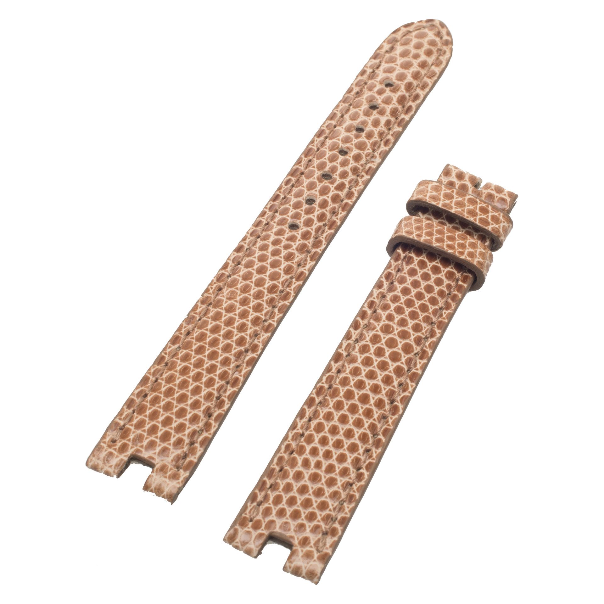 In stock - 20mm Red Pink leather strap for Cartier