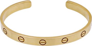 Cartier Love bangle cuff 18k yellow gold Cartier Love bangle cuff 18k yellow gold Bracelet Collection
