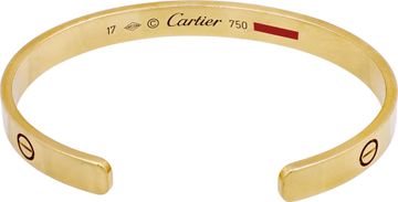 Cartier Love bangle cuff 18k yellow gold