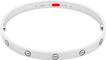 Cartier Love Bracelet 18k white gold size:21 Bracelet Collection