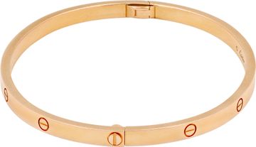 Cartier love bracelet 18k yellow gold