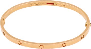 Cartier love bracelet 18k yellow gold