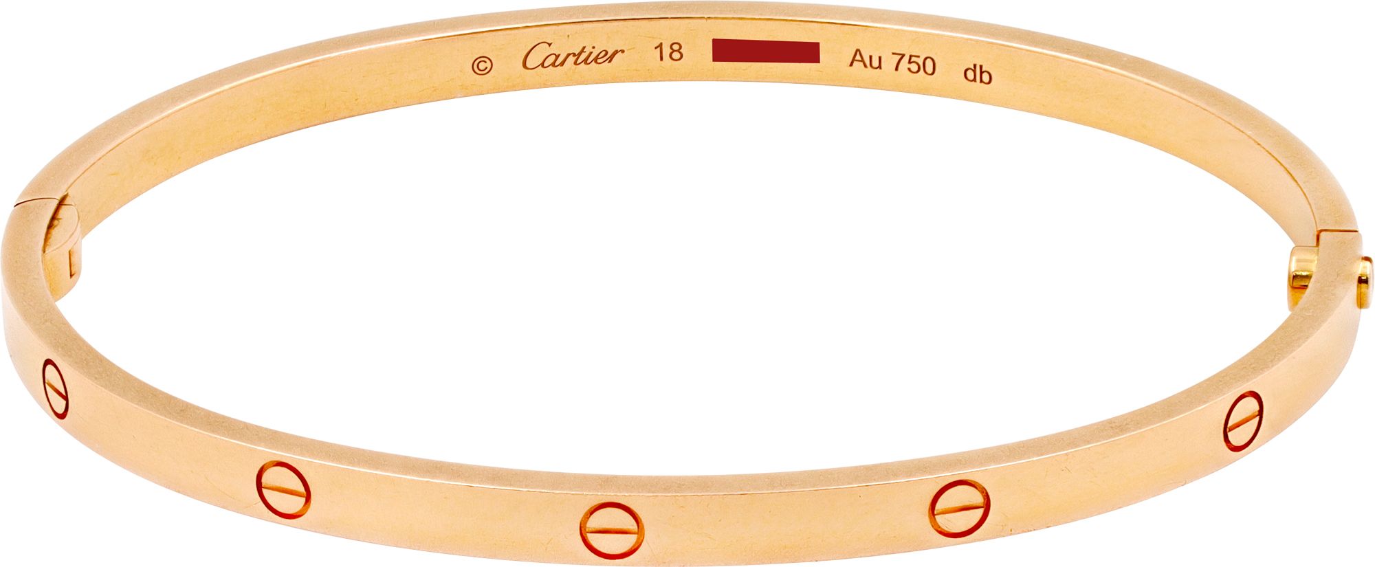 Cartier love bracelet small model 18k rose gold N518901 | Gray & Sons