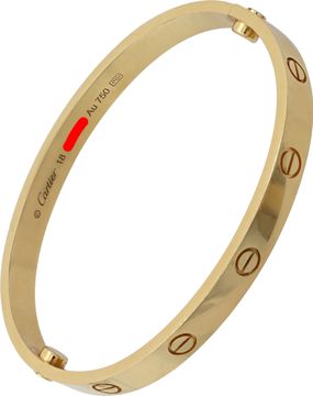 Cartier Love Bracelet 18k Yellow gold size 18