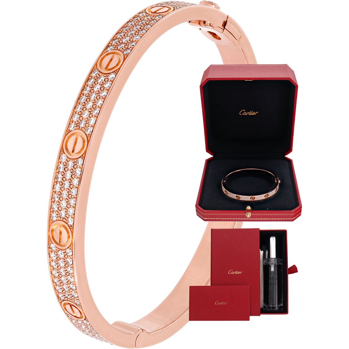 Cartier カフス(2025/09/30まで) cartier_love_bracelet_diamond_