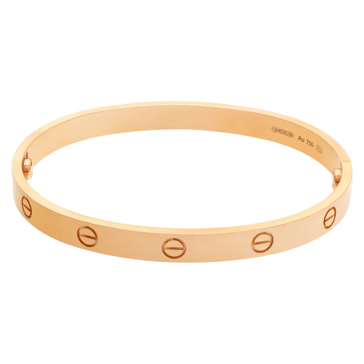 Cartier Love bracelet in 18k pink gold; size 19 | Gray & Sons Jewelers