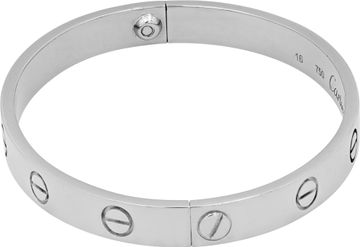 Cartier Love Bracelet in 18k white gold