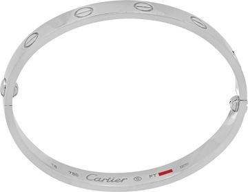 Cartier Love Bracelet in 18k white gold
