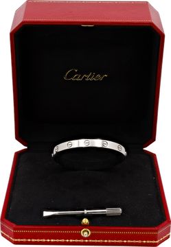 Cartier Love Bracelet in 18k white gold