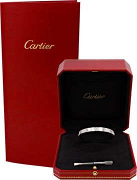 Cartier Love Bracelet in 18k white gold