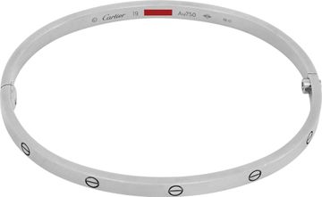 Cartier Love Bracelet in 18k white gold small model Bracelet Collection