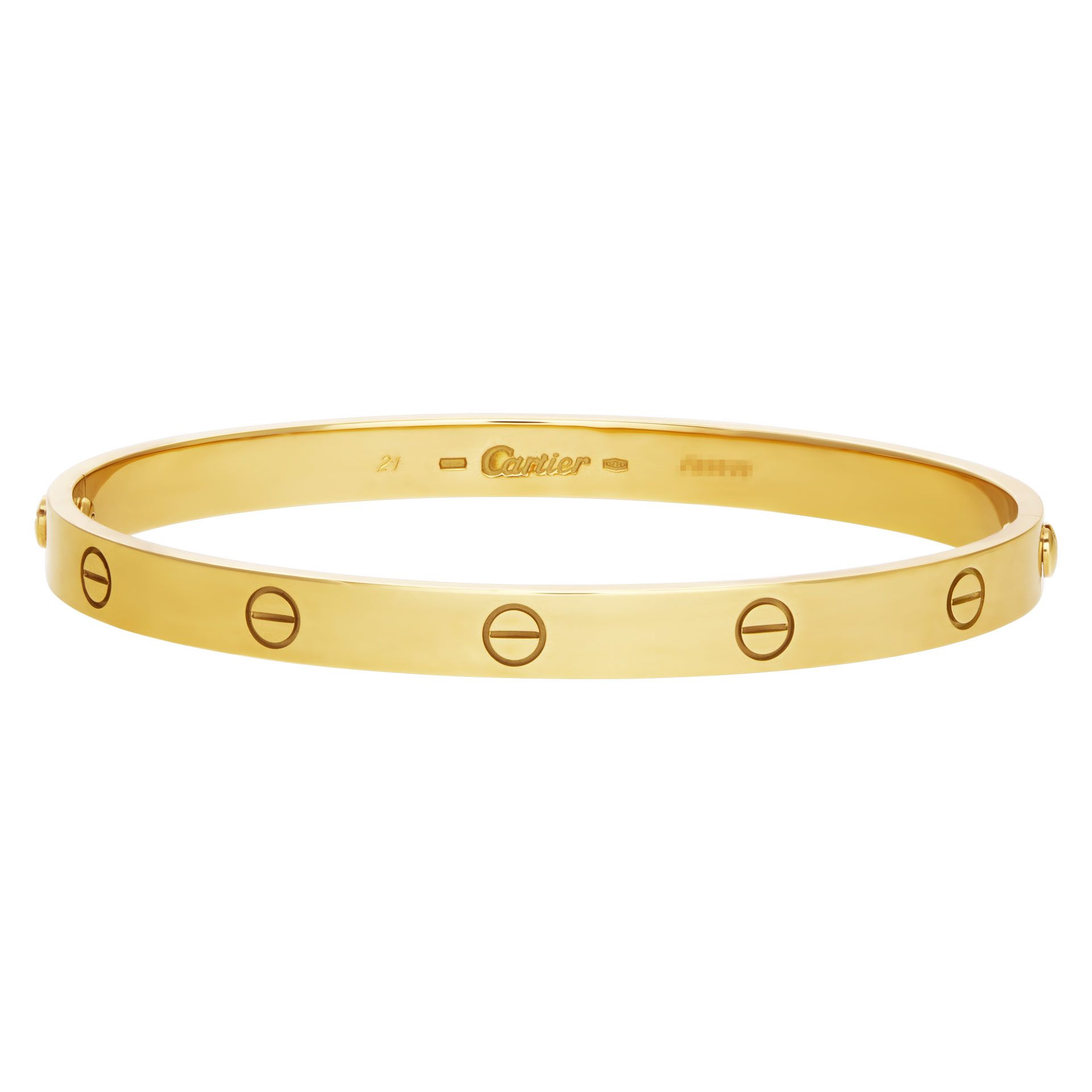 Cartier Love bracelet in 18k yellow gold N514338 | Gray & Sons