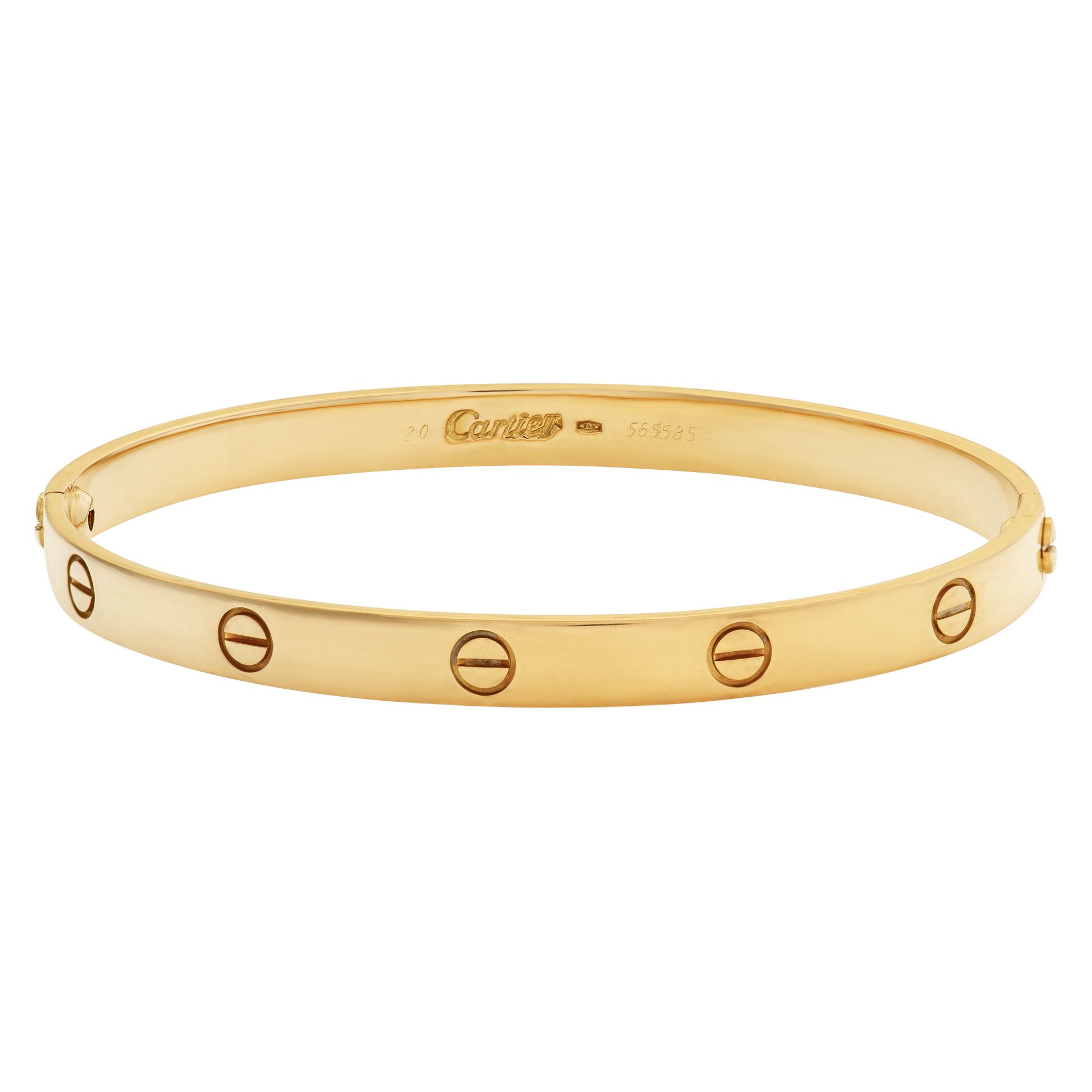 Cartier Love bracelet in 18k yellow gold N515287 | Gray & Sons