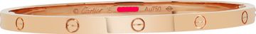 Cartier Love bracelet Small Model  18k rose gold size 16