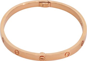 Cartier Love bracelet Small Model  18k rose gold size 16