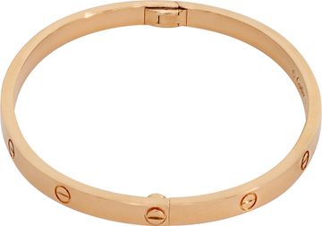 Cartier Love bracelet Small Model  18k rose gold size 16
