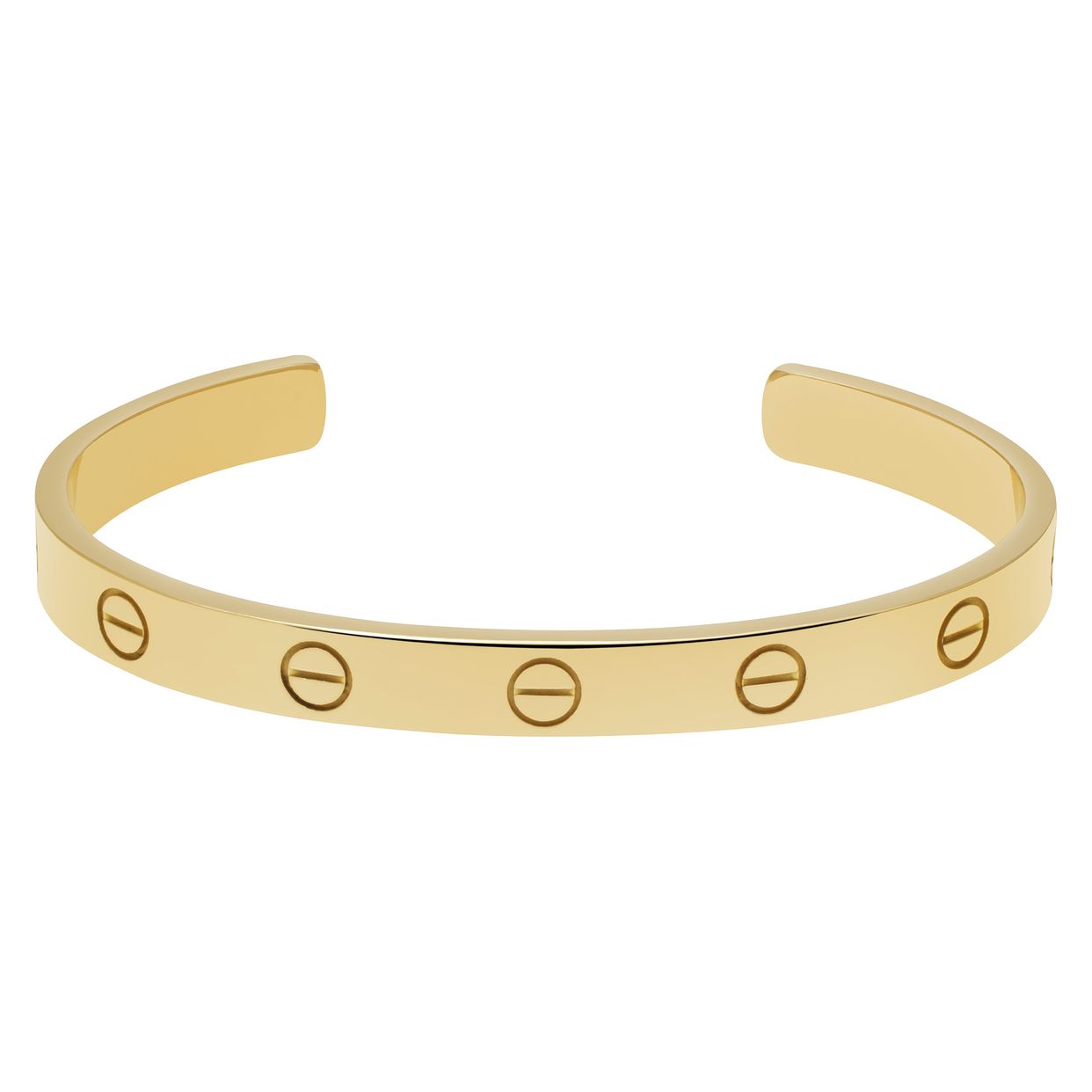 Cartier Love Cuff bracelet in 18k yellow gold, size 16 | Gray & Sons