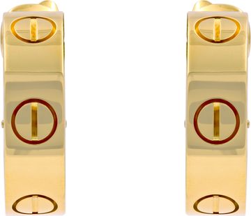 Cartier Love hoop earrings Classic model 18k