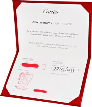 Cartier Love Ring Classic in 18k yellow gold. SIze 59.