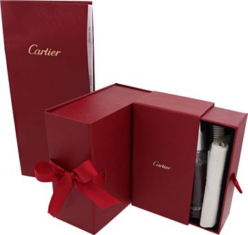 Cartier Love ring, Classic Model, 18k white gold 3 diamonds