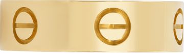 Cartier Love ring, Classic model in 18k yelllow gold