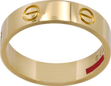 Cartier Love ring Classic model in 18k yellow gold Ring Collection
