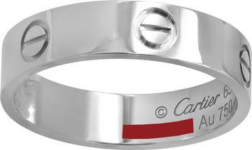 Cartier Love ring in 18k white gold Ring Collection