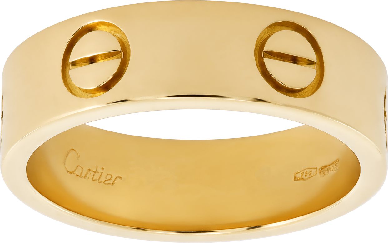 Cartier ラブリング ゴールド 18K 1Pダイヤモンドサイズ50 10号 Cartier Love Ring in 18k yellow gold | Gray & Sons Jewelers