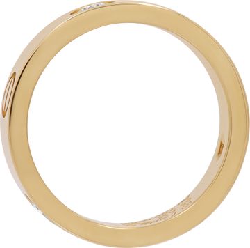 Cartier Love Ring in 18k rose gold with diamonds