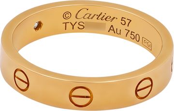 Cartier Love Ring Small Model 1 diamond Size 57