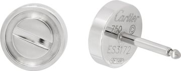 Cartier Love Stud earrings in 18k white gold