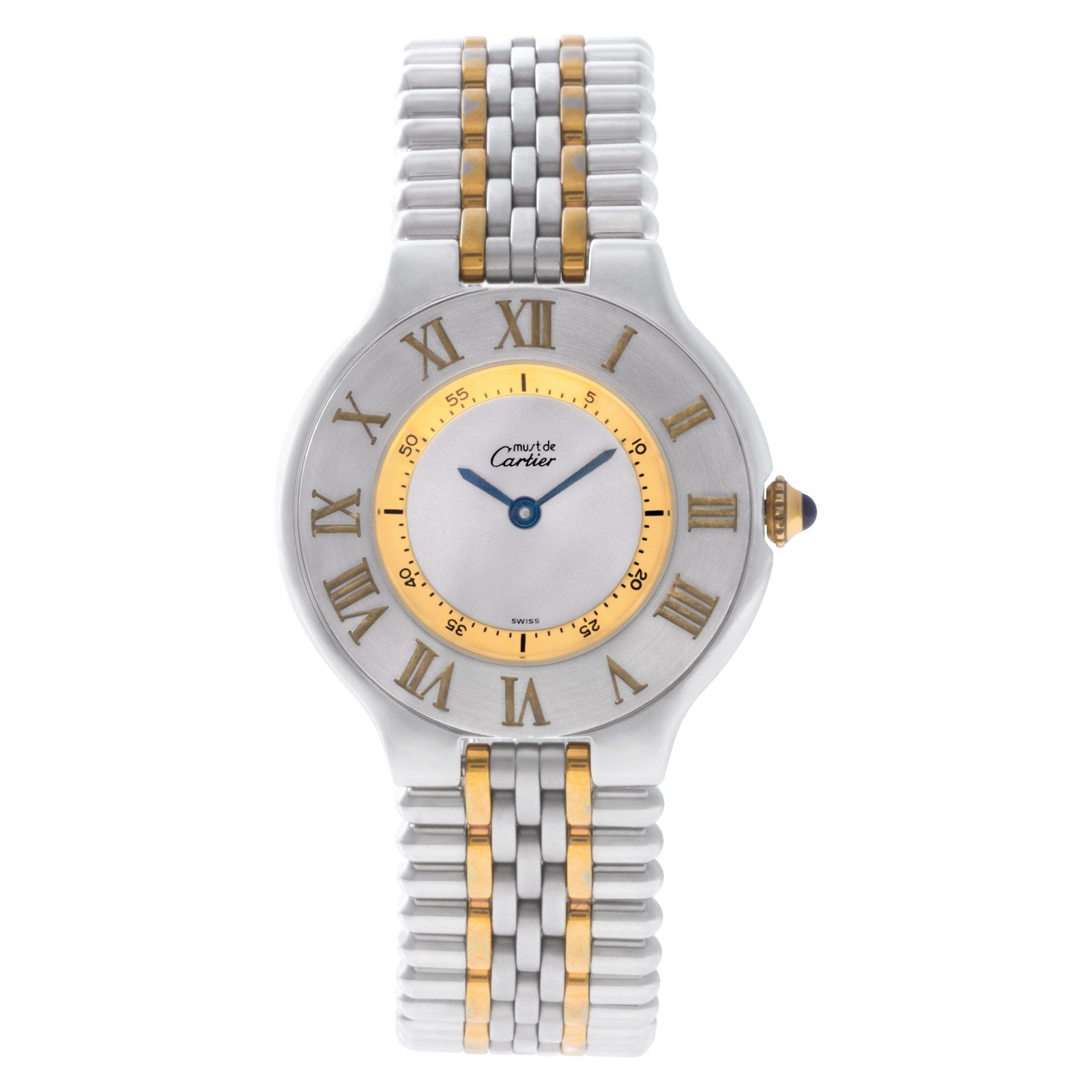 Used Cartier Must 21 1330 stainless steel mm Quartz watch