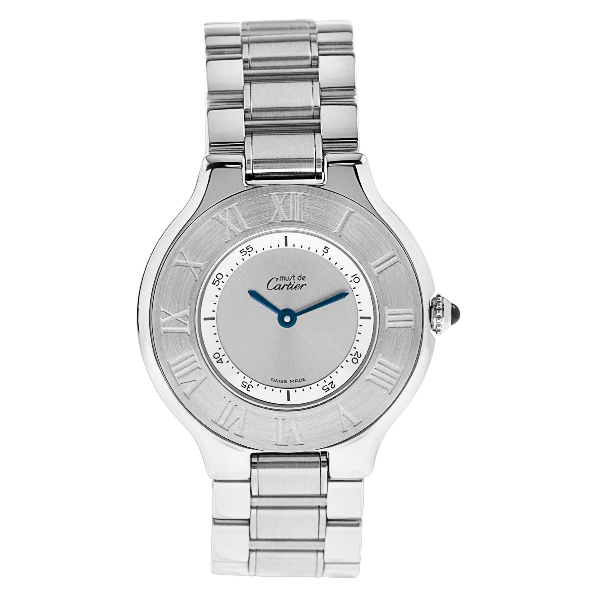 Pre-owned Cartier Must 21 1330 stainless steel 31mm Quartz