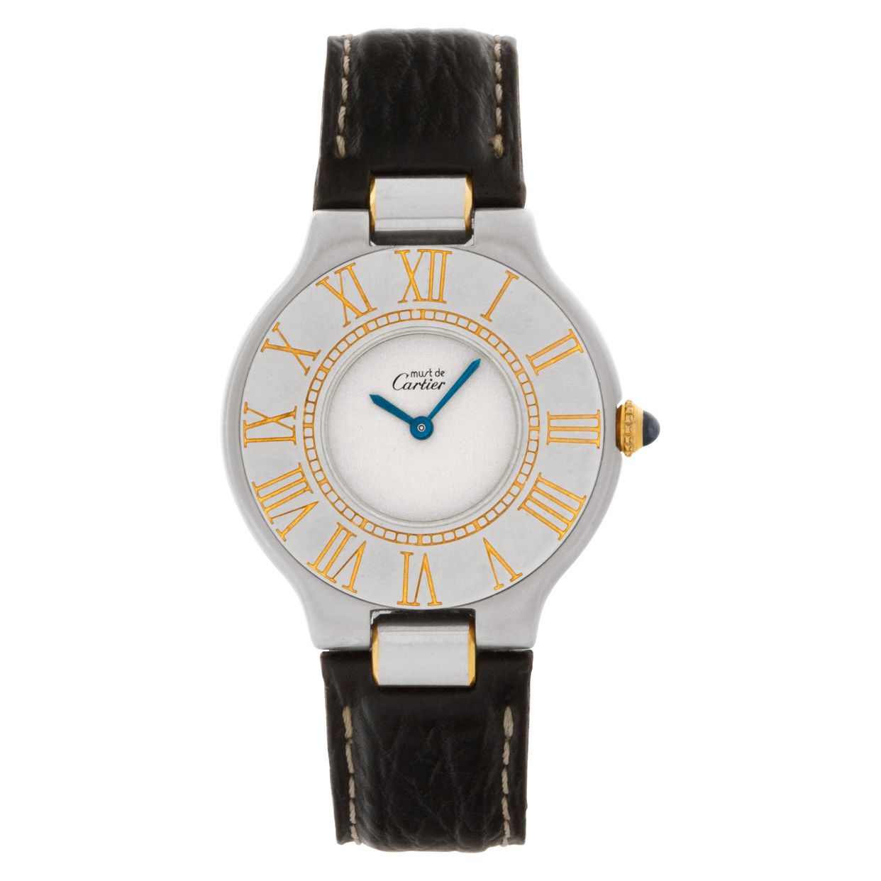 Cartier Must 21 W1000944 Watch - 31mm Yellow Gold and Steel