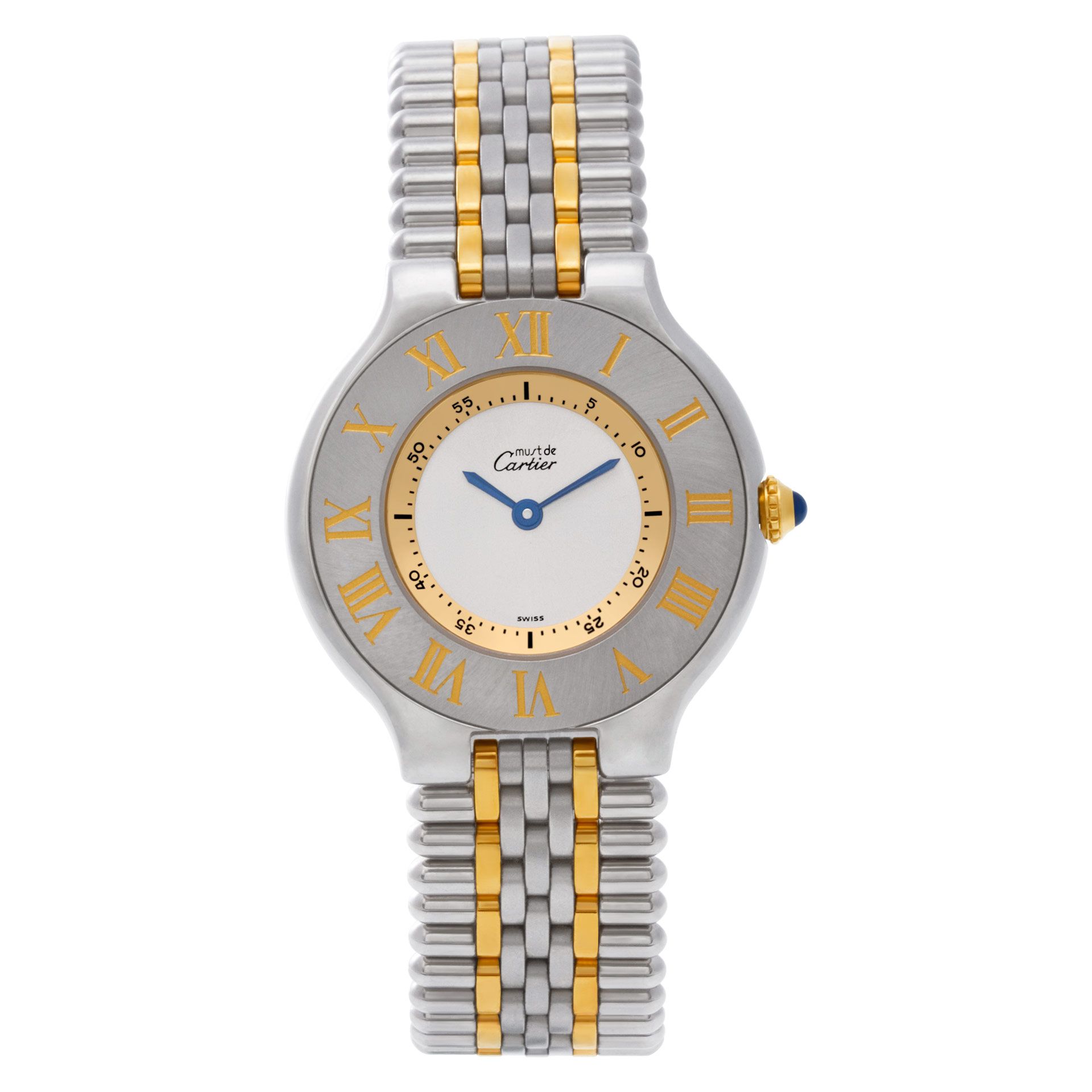 Cartier カルティエ/must21/クォーツ/W10051F4/901******/Aランク/75【中古】 カルティエ/マスト21SM/型番：W10051F4/クォーツ/腕時計の買取実績