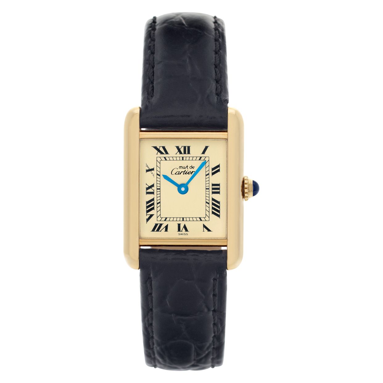Preowned Cartier Must De xxx Vermeil Ivory dial 20.5mm | Gray & Sons