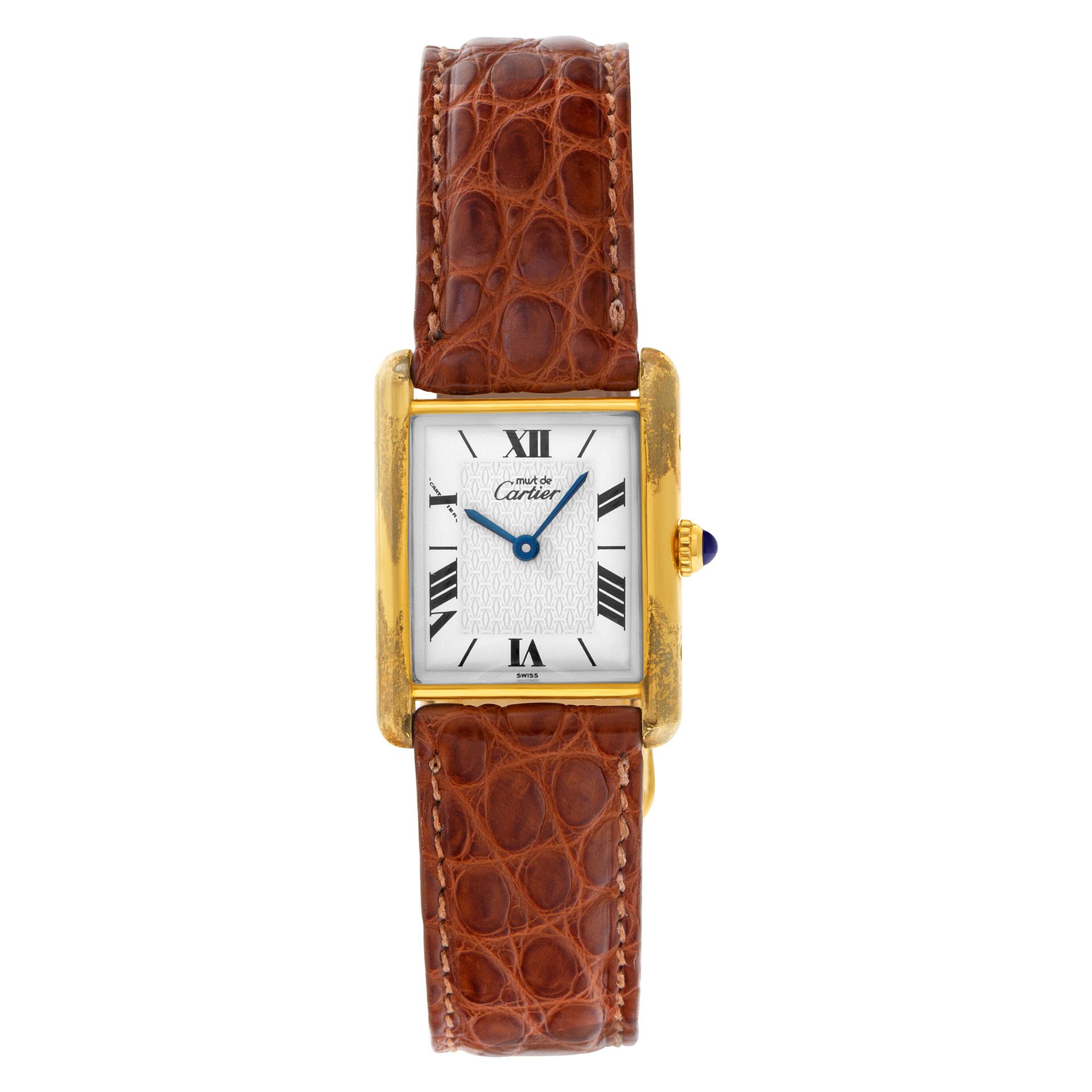 Cartier 時計　18K cartier_must_de_23mm_1615_w523