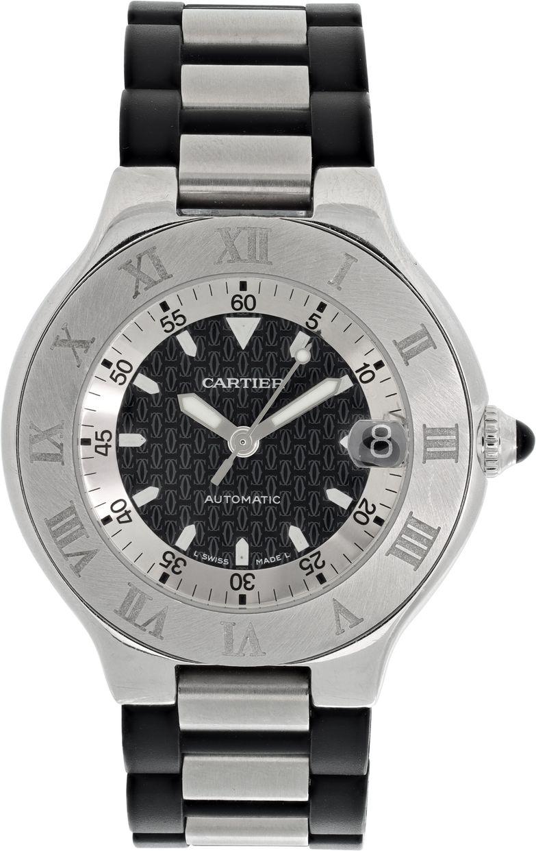 Pre-owned Cartier Must de 2427 Stainless Steel 36.5mm auto